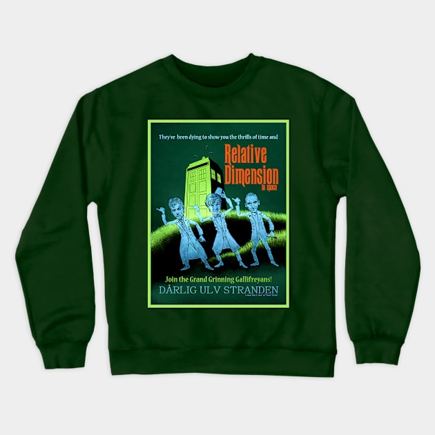 Relative Dimension Crewneck Sweatshirt by Art By James Hance